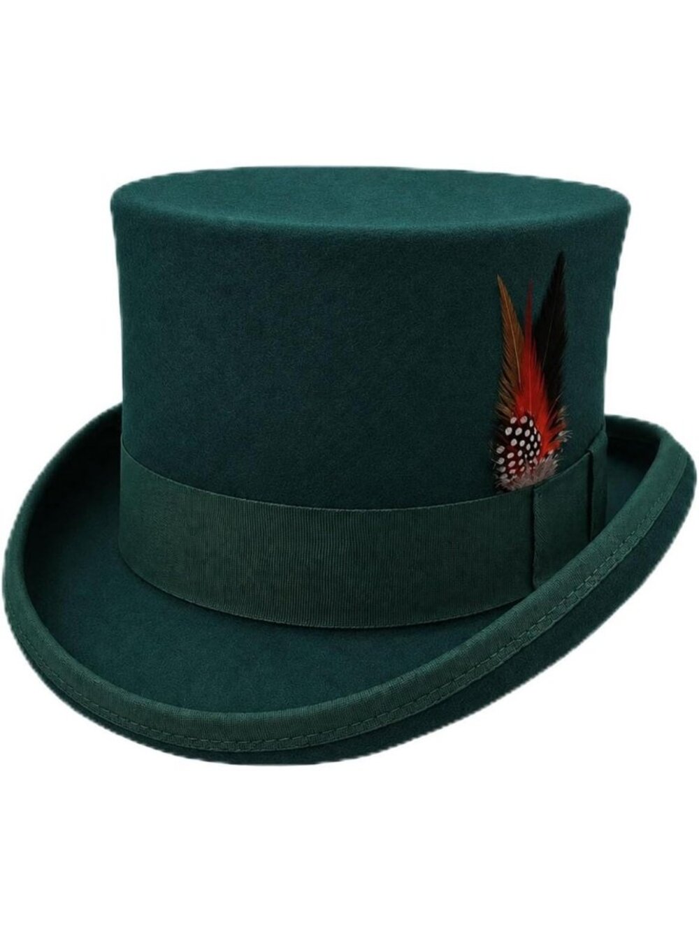 Stylish Wool Top Hat for Men & Women | Classic Tophat for Costume & Events